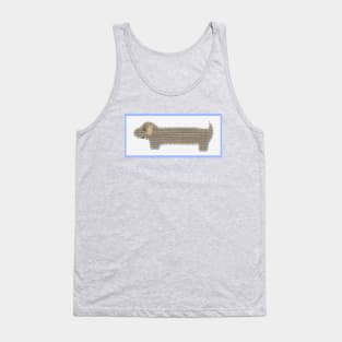 Excerpt from 2 Mini Dachshunds #3-Brown Dog Tank Top